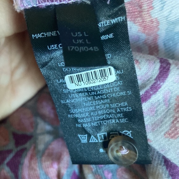 Anthropologie Pilcro Midi Dress Button Front Sz L Corduroy, like new condition - Picture 5 of 6